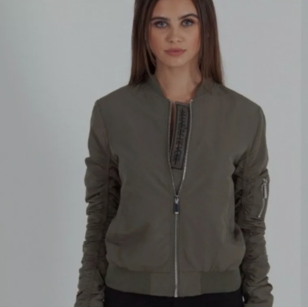 MANIERE DE VOIR Army Green Bomber - Size s